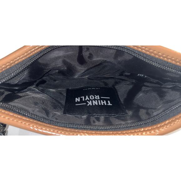 M1-92 THINK ROYLN Puffer Wrist Bag Tan/Black - Picture 5 of 6